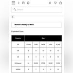 IRO NEW Paris galary silk blend floral print fit and flare dress, French 38 Photo 15