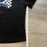 SheIn Night Racing Car Black Graphic T-Shirt Size Medium Photo 2