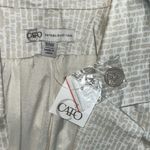 Cato  NWT Size 18W Tan Printed One Button Notch Collar Blazer Jacket Photo 4