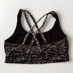 Lululemon White Black Geometric Sports Bra Wireless Women's Size XS Photo 1