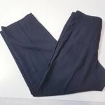 Eileen Fisher Italian Fabric Black High Rise Pants Photo 4