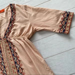 Urban Mango Bohemian embroidered top size women’s XL Orange Photo 8