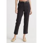 Quince NWT Stretch Cotton Twill Girlfriend Chino Pants Size 24 Black Photo 1