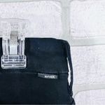 MOTHER High Waisted Looker Jeans in Not Guilty Wash Size 31 Black Photo 8