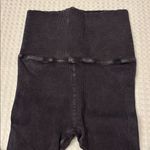 Free People NEW!  Movement HAPPINESS RUNS Ribbed BLACK High Waist Leggings XS/S Photo 2