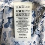 Rachel Zoe NWT Women’s One Size Floral Print Blue White Sheer Open Front Kimono Photo 9