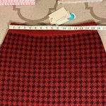 Skies Are Blue  Stitch Fix Everyday knit sweater mini burgundy skirt Photo 4
