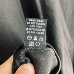 Tibi Anthropologie Mod Minimalist Long Sleeve Black Shift Dress Photo 11