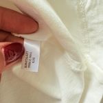 Kensie NWT  Linen Blend Short Sleeve Buttons Front Detail Relaxed Fit Top Sz M Photo 5