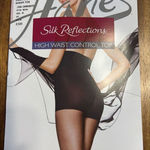 Hanes  Women Silk Reflections High Waist Control Top Hosiery Cool Comfort Size EF Photo 0
