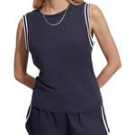 Varley NWT  Wellings Performance Tank Top in‎ Navy Blue Size Small $58 Photo 0