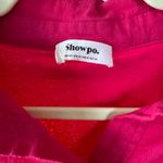 Showpo Hot Pink Collared Crop Cargo Shirt Cotton Barbiecore Photo 4