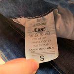 Amazon Blue Denim Shorty Shorts Photo 4