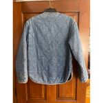 MNG QUILTED DENIM JACKET XS Blue Photo 3