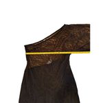 ASOS  Women's One-Shoulder Lace Dress Black Knee Length Size 10 Photo 3