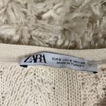ZARA Cream Knit Mini Dress Photo 7