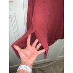 Ariat  Women's Long Sleeve Blouse Red Size‎ Large Round Neck Photo 4