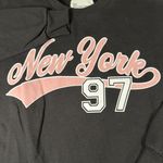 No Boundaries New Boundaries S 4-6 Black New York 97 Sweatshirt Pullover Long Sleeve Crew Neck Photo 1