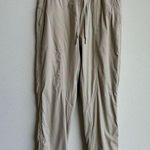 Lululemon Dance Studio Mid Rise Mojave Tan LINED Adjustable Size 4 Small Swift Photo 0