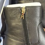 Aerosoles  Women’s Garie Black Pebbled Leather Booties- Size 9.5 Photo 10