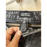 Celebrity Pink Jeans Womens 9 Black Acid Wash Pockets Stretch Skinny Fit Tapered Photo 2