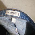 Abercrombie & Fitch  Women's Curve Love 90s Denim Shorts Blue Size 33 US 16 Photo 4