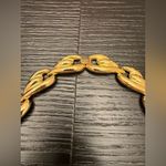 Gold & Pearl V Shaped Choker Necklace Hearts Costume Jewelry Statement Necklace Photo 3