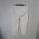Tori Richard  Honolulu Lanai Twill Crop 14 White Pants NWT Photo 1