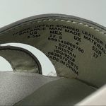 Metaphor  Silver Gray Strap Sandal with Rhinestones Photo 9