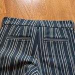 Liverpool  Navy and White Striped Women's Bermudas Photo 2