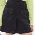 Urban Outfitters BDG Corduroy Utility Pocket Black Mini Skirt Size XSmall Photo 1