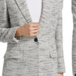 Rag and Bone Ames Deconstructed Cotton Blazer Size 8 NWOT Photo 0