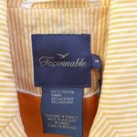 Façonnable Faconnable women’s striped cotton 2 front buttons blazer Size 6 Photo 1