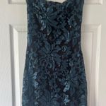 Black and blue sequin mini dress Size XS Photo 0