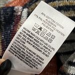 Lucky Brand  medium Aztec Navajo Open Front Drape Cardigan Sweater worn once Photo 5