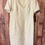 Andrew Marc  Cream Dress‎ Size 12 Photo 0
