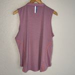 Rhoback New Destination Polo Shirt Top Activewear Golf 1/4 Zip Stretch Size XL Pink Photo 5