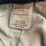 Torrid Boyfriend Fit Ankle Jeans Size 26 Reg Faded Wash Blue Denim Photo 8