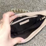 ZARA  Small Cream Shoulder Bag with Gold Chain Strap Photo 1