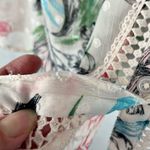 Torrid Women’s Chiffon Clip Dot w/ Lace Inset Top Sheer Fabric Size 3 22/24 Photo 2