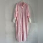 Helsa  Oversized Shirt Dress in pink XS Photo 3