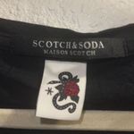 Scotch & Soda ✨ Black Long Sleeve Top Sz Small Blouse✨ Photo 2