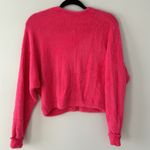 Free People One Allegra Cardigan Hot Pink Size Small XSmall Photo 9
