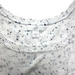 J.Jill Multi Tweed Lightweight Shell Tank Top Medium Soft Stone Cotton EUC White Photo 4