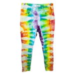 Judy Blue Sz 7/28 Skinny Jeans Handmade Tie Dye Boyfriend Rainbow Mid Rise 1197 Photo 1