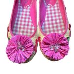 Sperry Top-Sider Shoes Womens Size 8.5 Pink Floral Raffia Pom Pom Flats 9541707 Photo 1