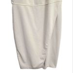 Marc New York  Shift Mini Dress Sleeveless Size 6 Cream Back Zip Photo 5