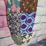 Kathmandu Imports  PATCHWORK BOHO HAREM SMOCKED WAIST PULL ON 100% COTTON PANTS Photo 11