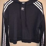 Adidas Cropped Hoddie Black Size L Photo 0