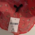 Forever 21 Red Ditsy Floral Strappy Back Cami Tank Top NWT Medium Photo 10